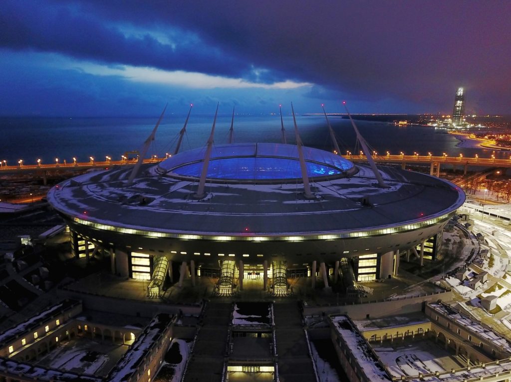 Arena Zenit - Estádio Krestovsky São Petesburgo (Foto: AFP)